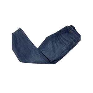 Levis 527 Jeans Mens Tag 33x30 Actual 33x29 Blue Bootcut Slim Western Dark